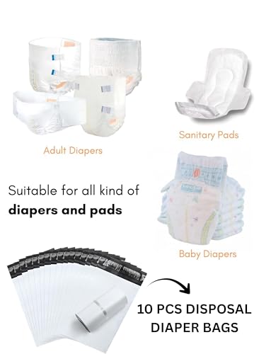 Image of Baby Care & Grooming Kit for Newborns - 20-in-1 Portable Manicure & Healthcare Set with Nail, Hair, Thermometer | Essential Nursery Accessories for Infants & Toddlers (0-36 Months) -10 PCS Diaper bags Blue Or Pink Multicolour