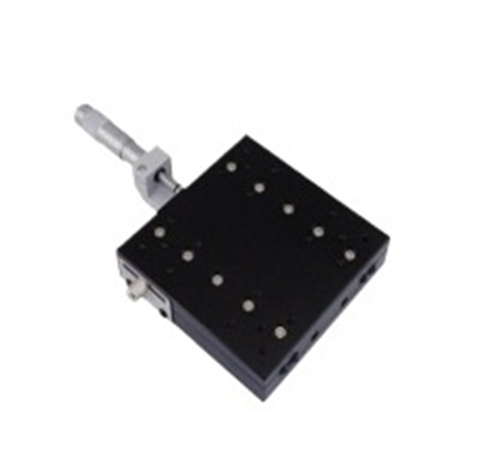MYXJGNAIY Trimming Platform, X Axis 125x125mm, LX125-L LX125-C LX125-R, Manual Linear Stages Bearing Tuning Sliding Table Cross Rail(LX125-C)