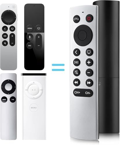 Replacement for Apple-TV-4K-Remote, Remote Control for Apple TV 4K/HD (NOT Siri and Voice)