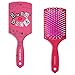 LUV HER Kids Hair Brush & Spa Headband Set for Girls - Features Mean Girls - Fun Grooming Kit for Detangling, Styling & Skincare - Soft & Stretchy One Size, Ages 3+