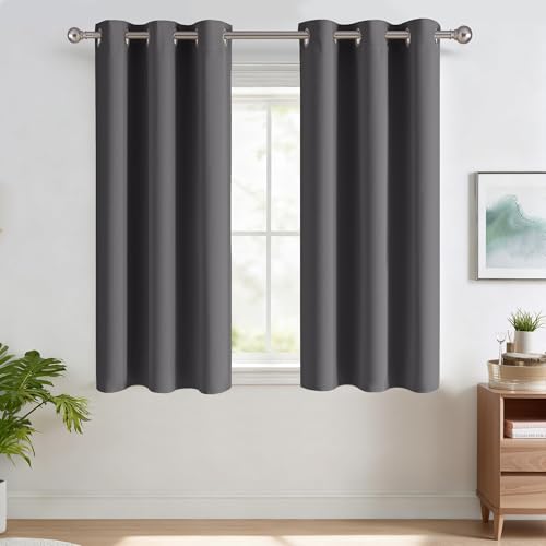 RYB HOME Blackout Curtains for RV Camper Kitchen 45 Inches Length