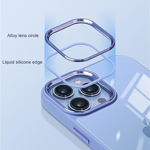 Coque antichoc iPhone 14 Pro Max avec protection objectif métal luxe