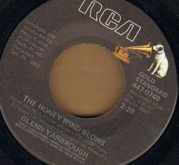 GLENN YARBROUGH - HONEY WIND BLOWS / BABY THE RAIN MUST FALL - 7 inch vinyl / 45