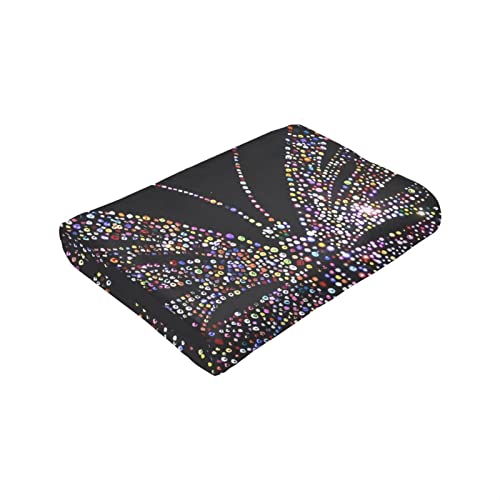 Couverture en micro polaire 203x152 cm pour canapé-lit douillet