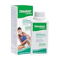 Timodore, Polvere Deodorante, Azione Assorbente e Antisudore, Risposta Ideale al Problema dell’Eccessiva Sudorazione, Protezione Antibatterica, 100% Made in Italy, Dermatologicamente Testato, 250 gr