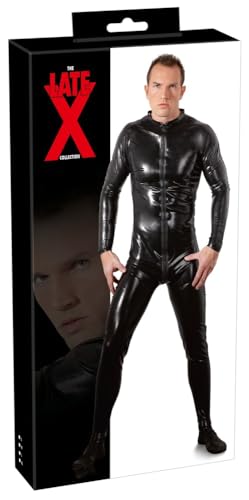 Mono de látex para hombres Late X pequeño ideal para fiestas temáticas y clubs