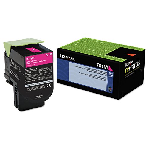 Cartouche toner magenta Lexmark 70C10M0 d'origine pour imprimantes CS310, CS410 et CS510