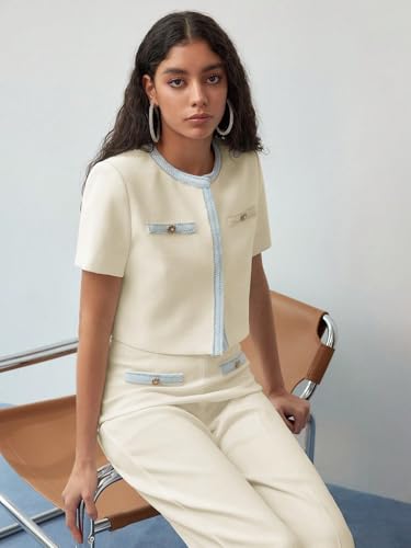 Chic Apricot Womens Casual Coat: Your Perfect Fall-Winter Companion in Small Size - Image 6