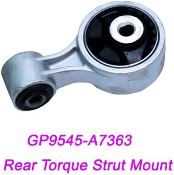 Motor,Torque Strut&Transmission Mount Set For 2013-2015 Nissan Altima 3.5L Automatic Sedan