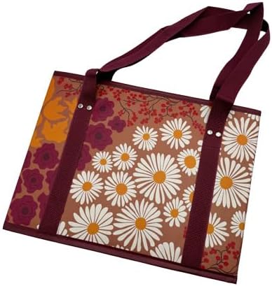 Earthwise Deluxe Collapsible Reusable Shopping Box Grocery Bag Set with Reinforced Bottom Bins Cubes (Set of 3) - Image 5