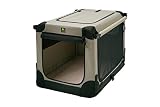 Maelson Soft Kennel faltbare Hundebox -beige - S 72 - (72 x 52 x 51 cm)