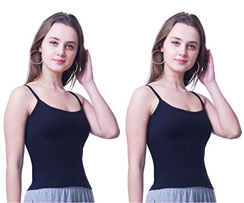 Image of Splash Women's Camisole Slip|Fine Cotton Rich Spaghetti Top for Women and Girls - 120