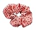 Set of 2 Handmade Cotton Elastic Hair Scrunchies, Washable, High Quality
