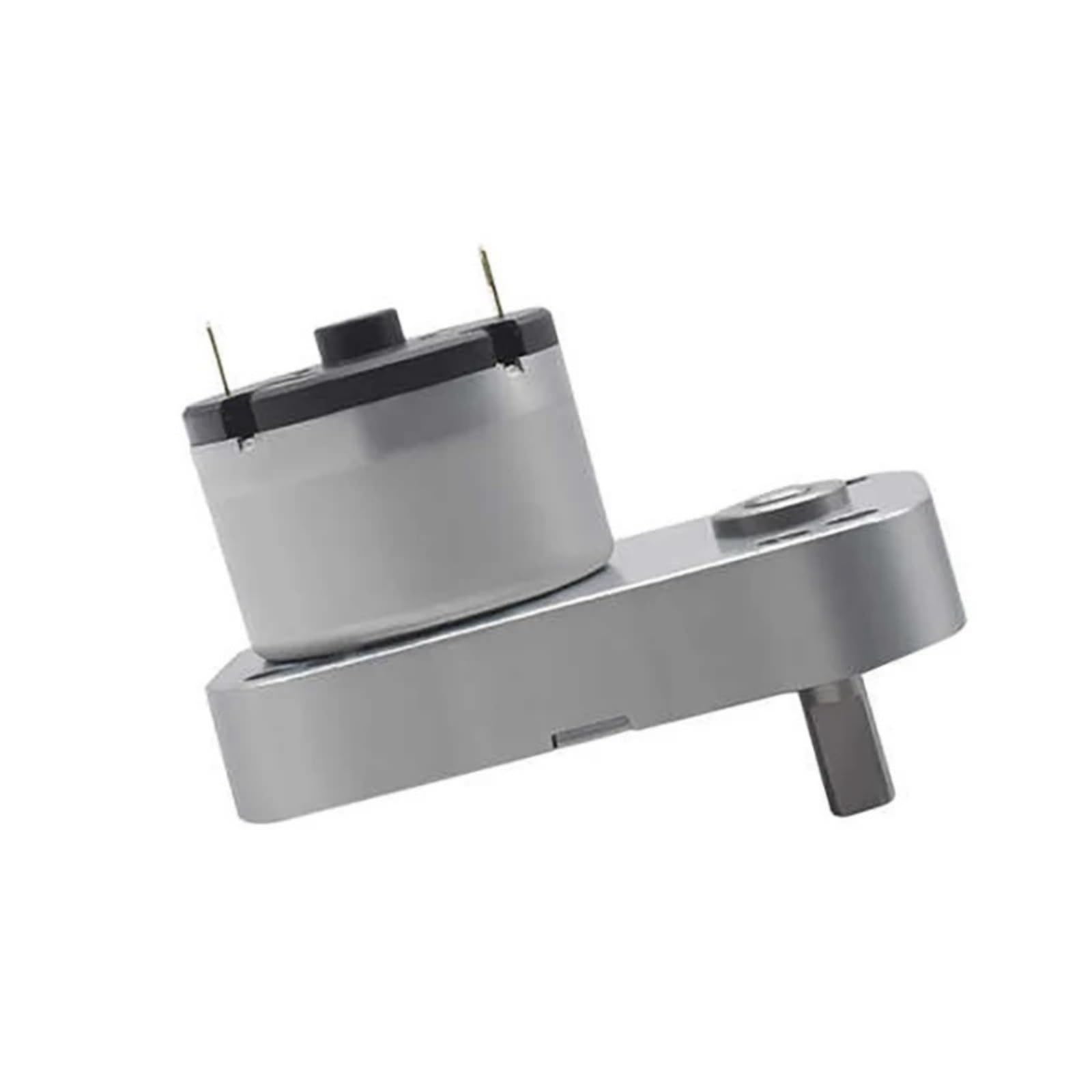 Lot de 2 micro-moteurs à engrenages CC 12 V 24, 68 144 tr/min, puissance 7 W, 4 kg/cm, soupape réduction, verrouillage stationnement, faible vitesse Robuste et stable(144 RPM_24V)