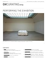 On Curating Issue 15: Performing the Exhibition 1482364913 Book Cover
