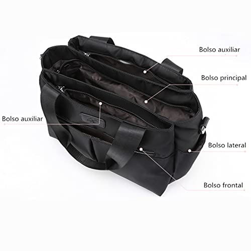 Bolsa Feminina Transversal Nylon Tiracolo Pequena com Alça de Ombro Bolsa Shoulder Bag Feminina Cros