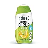 hohes C Vitamin C-IRUP Refresh, Zitrone-Limette-Orangen-Geschmack, 1 x 65ml für ca. 8 Liter Fertiggetränk, mit Vitamin B12, B5 und Vitamin C, ohne zugesetzten Zucker & Caloriefree