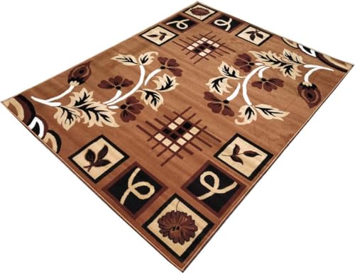 Image of Home Decore Acrylic Carpet for Your Living Room & Drawing Room Aywhere in Your Home Size - 5 X 7 Ft (BCFL-71-1)