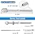 Muzata Hand Swage Tensioner Fitting Threaded Stud End Terminal 50Pack 1/8" Cable Railing Kit T316 Stainless Steel,DIY Balusters Stair Deck Decking CR23,Series CA1 CD1 CS1 CD2 CS2