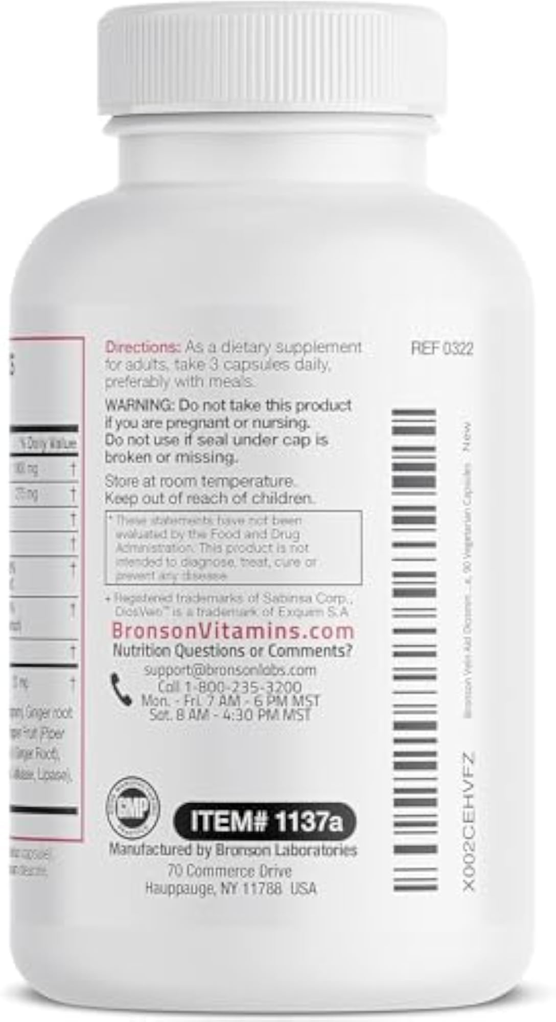 VeinAid Diosmin 1000mg DiosVein Varicose Vein Complex