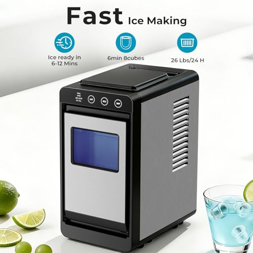 Antarctic Star Countertop Ice Maker Compact Ice Machine by Antarctic Star - Used condition - Image 2