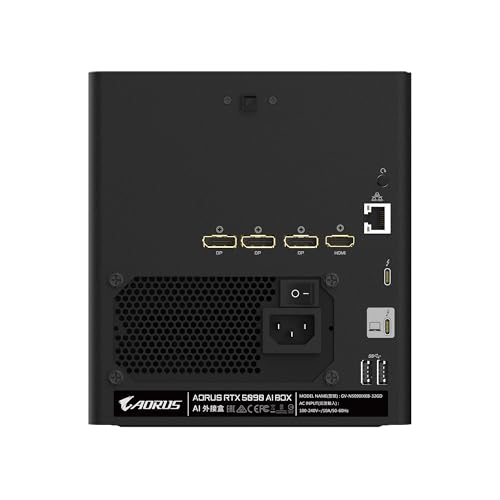 GIGABYTE AORUS RTX 5090 AI Box Graphics Card, WATERFORCE All-in-one Cooling System, Thunderbolt 5, USB-4, GV-N5090IXEB-32GDVideo Card by GIGABYTE - Image 8