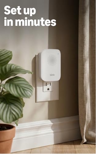 Image of Blink Chime (newest model) - Real-time, audible alerts you can hear anywhere in your home, easy plug-in installation, works with all Blink doorbells