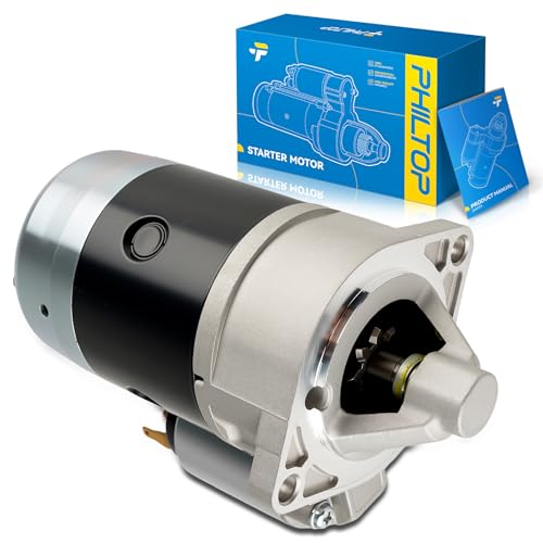 Image of PHILTOP Automotive Starter Compatible with 1986-1995 Samurai, 1989 Sidekick8 Tooth for 16966N