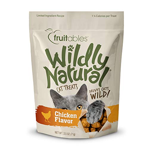 Wildly Natural Cat Treats, Chicken Flavor, 2.5 oz