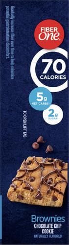 Fiber One DCS-3637 70 Calorie Brownies, Chocolate Chip Cookie, Snack Bars thumb #12