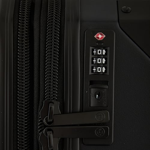 Image of Wrangler ATG Alpine 22 inch Expandable Rolling Hardside Carry-On Luggage, Jet Black
