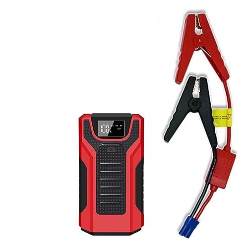 �n�C�p���[ 16000mAh 1200A �Ԃ̃W�����v�X�^�[�^�[ 12V �n�����u�d����s�Ԃ̏[�d��Ԃ̃o�b�e���[�u�[�X�^�[�o�X�^�[ LED ���@�\�͎g���₷�����ʓI(Red)