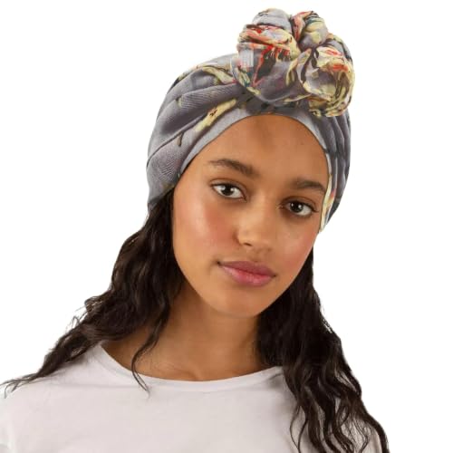 Image of GERINLY Scarfs for Women Lightweight Cotton Feel Scarves Floral Birds Print