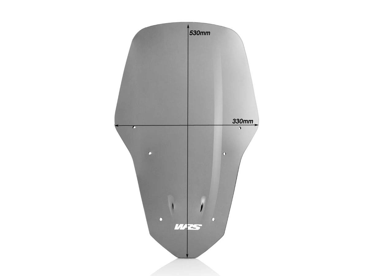 CUPOLINO PARABREZZA ADVENTURE WRS AFRICA TWIN CRF 1000 L/ADV SPORTS 2015-2019 (Fume')