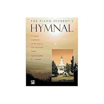 Sheet music The Piano Student's Hymnal Book