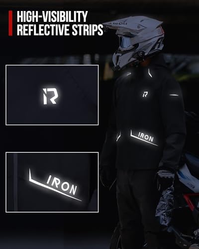 RIDEIRON Motorcycle Rain Suit