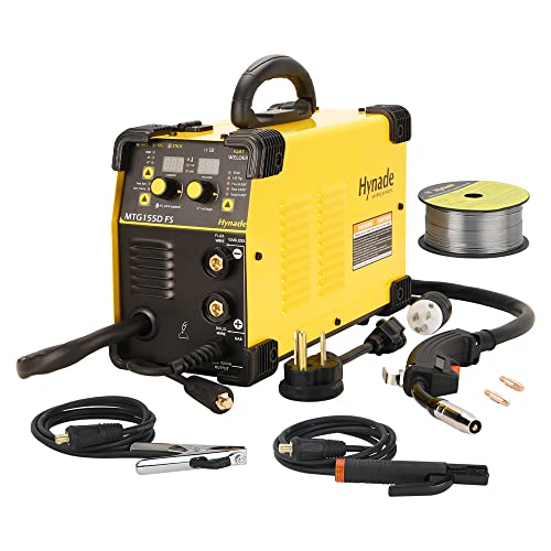 MIG Welding Machine 150amp 220V Stick Welder Gas/Gasless 2 in 1 Flux