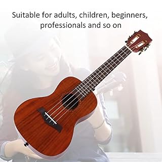 Ukulélé, ukulélé à chevilles à accord ouvert portable de 23 pouces avec accordeur pour jouer(GU9) - Les Beatles, Paul McCartney, John Lennon, RIngo Starr, George Harrison Ukulélé, ukulélé à chevilles à accord ouvert portable de 23 pouces avec accordeur pour jouer(GU9) – Image 5
