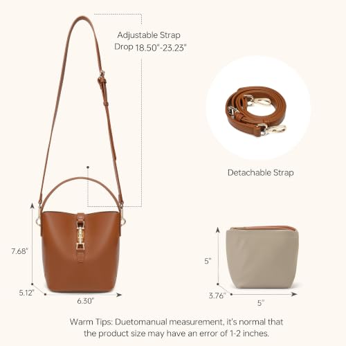 Image of GEMIU Bucket Purses for Women Clutch Purse Small Crossbody Bags for Women