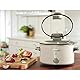 Crockpot Schongarer mit kratzfester DuraCeramic-Antihaftbeschichtung | Warmhaltefunktion | 4 l (3–4 Personen) | Weiß [CSC038X]