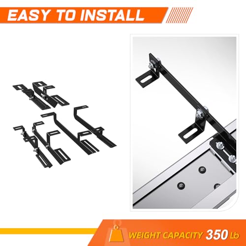 Estribos Running Boards 6.5" para VW Tiguan 2022-2024 miniatura 4