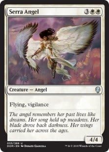 Serra Angel - Foil - Dominaria
