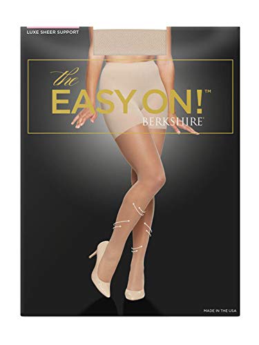 Image of Berkshire womens The Easy On! Luxe Sheer Support Premium Pantyhose
