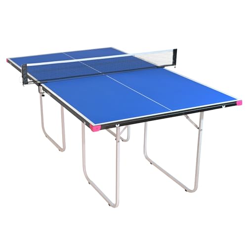 Butterfly Junior Stationary Ping Pong Table - 3/4 Size Table Tennis Table - Space Saver Table for...*