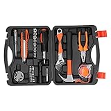 Boîte à outils matérielle définit les outils à main du ménage tout dans 1 kit alliage en acier métrique