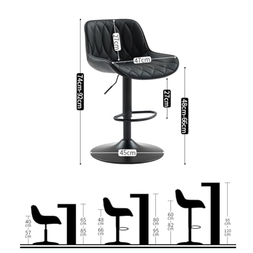 Tabouret de cuisine pour îlot central et comptoir de bar moderne