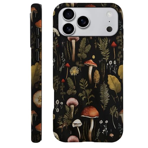 Coque W18S Pro Max vintage champignon idéale pour vos sorties nature