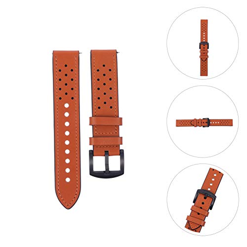 ULTECHNOVO Pulseira de RelÃ³gio de Couro Pulseira de RelÃ³gio de Couro ClÃ¡ssico SubstituiÃ§Ã£o Comp