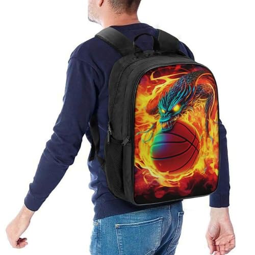 Mochila infantil 3D de baloncesto para guardería y preescolar de 40cm 5