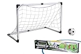 Porta da Calcio per Bambini con Rete e Pallone, 128x66x52 cm